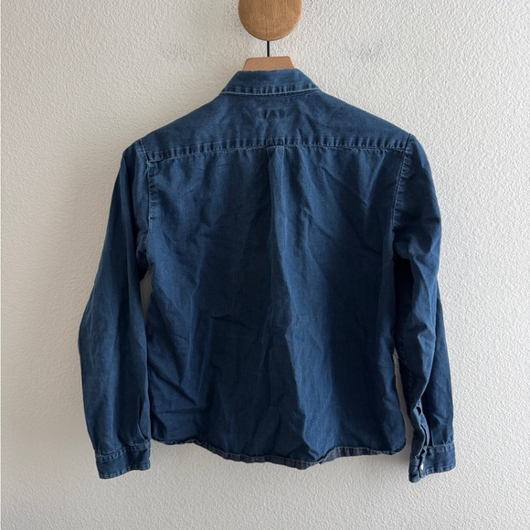 Steven Alan Womens Chambray Button Down Shirt - Picture 4 of 6